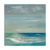Trademark Fine Art Silvia Vassileva 'Early Morning Waves I' Canvas Art, 18x18 WAP06792-C1818GG